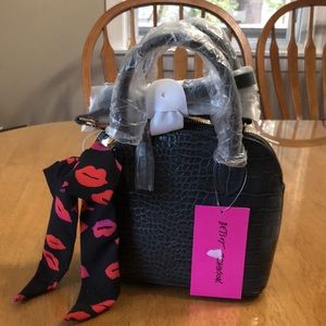 Betsy Johnson Pretty Petite Dome Satchel